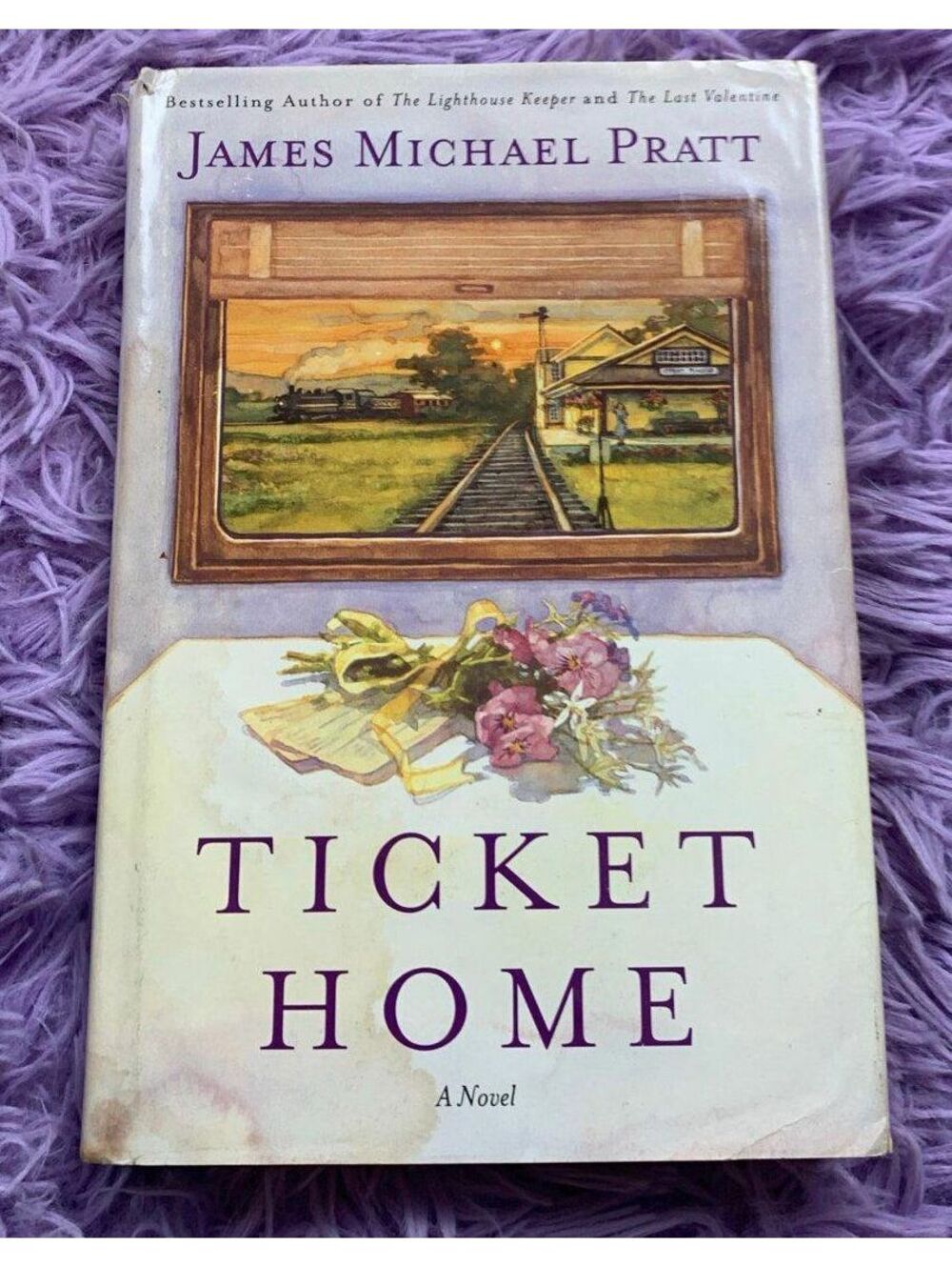 Ticket Home by James Michael Pratt Historical Fiction WWII Romance Novel Book